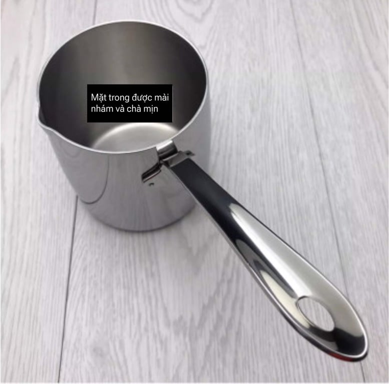 Nồi cán dài đựng sốt, cà phê Chockmen 7.3cm 350ml