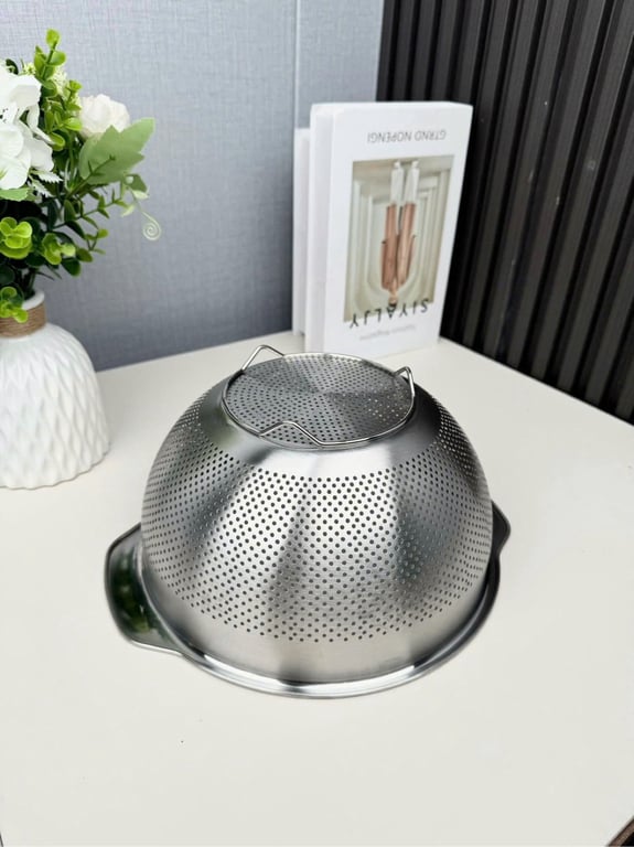 CKM248 - RỔ INOX BẦU CHOCKMEN 25CM