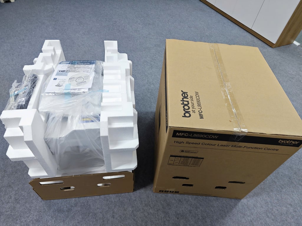 Máy In Laser Màu Đa Năng Brother MFC-L8690CDW (In đảo mặt/ Scan ADF 2 mặt/ Copy/ A4/ USB/ LAN/ WIFI)