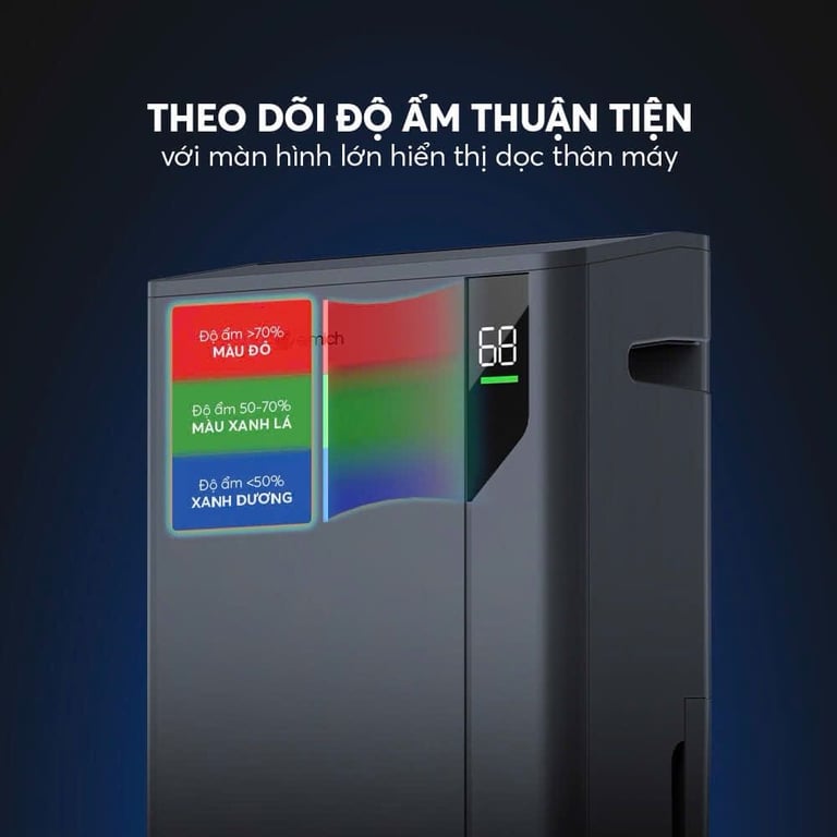 DE8581 - Máy Hút Ẩm Kèm Lọc Không Khí Đa Năng ELMICH 25L