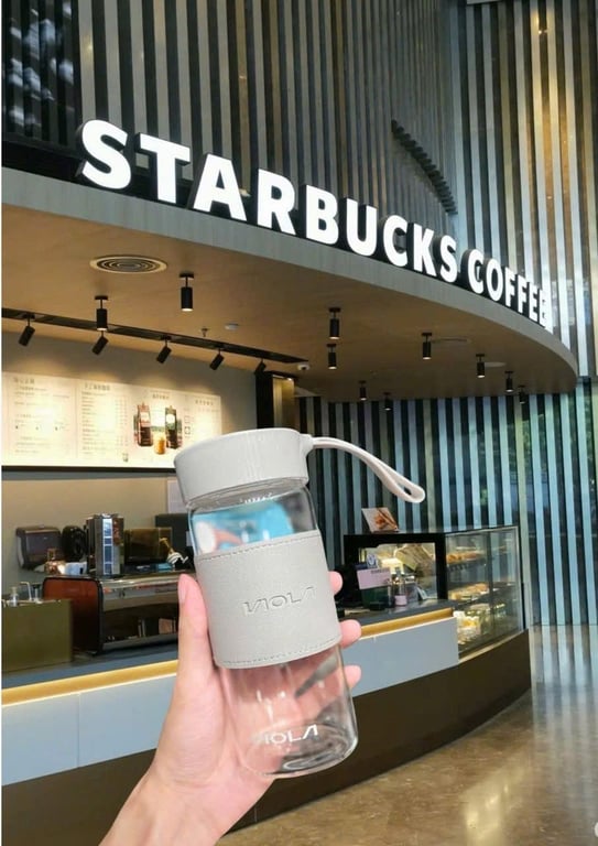 Set 4 Bình Thủy Tinh VIOLA 500ml