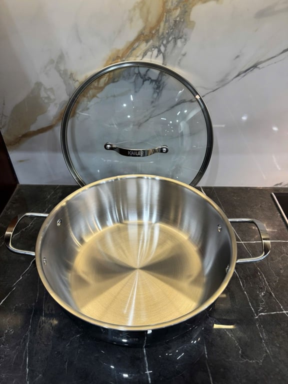 Nồi đúc liền khối đáy liền inox đa năng 26cm kailer