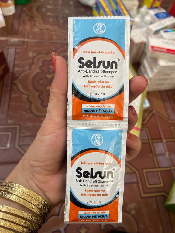 Selsun hộp 60 gói lẻ