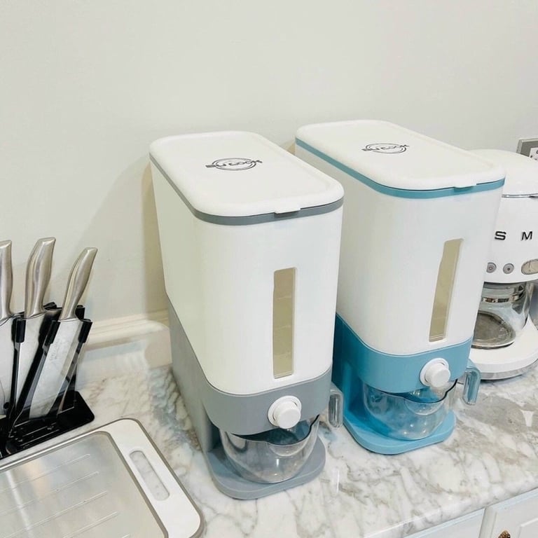 Thùng đựng gạo thông minh Bucook BNP, dung tích 12Lit