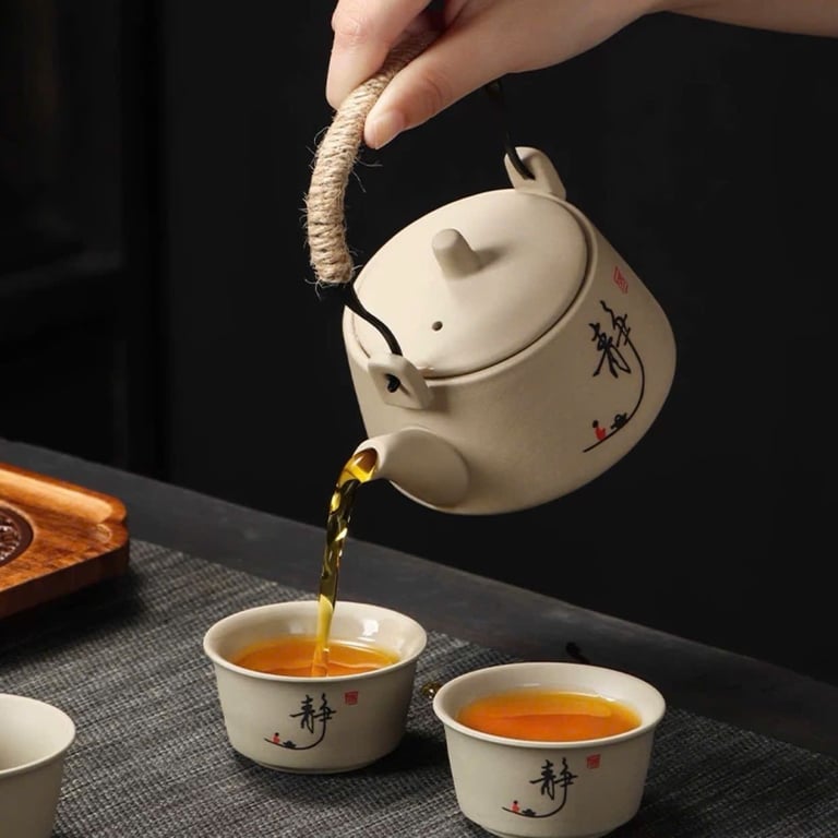 Bộ ấm chén tử sa cao cấp