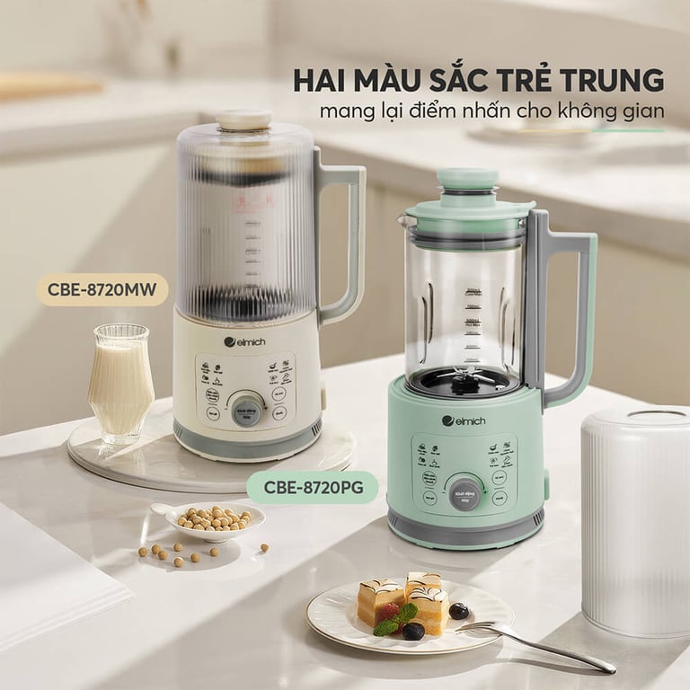 MÁY LÀM SỮA HẠT ELMICH 8720