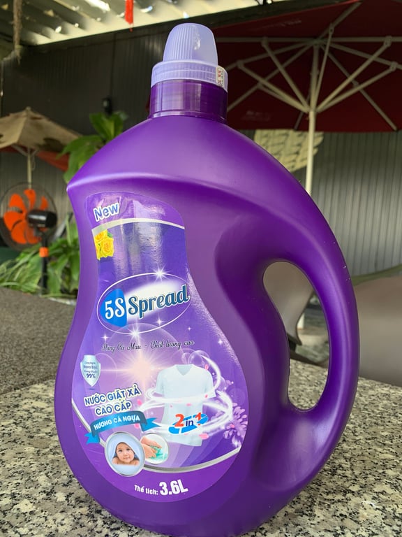 Nước Giặt xả Hương Cá Ngựa 3.6l