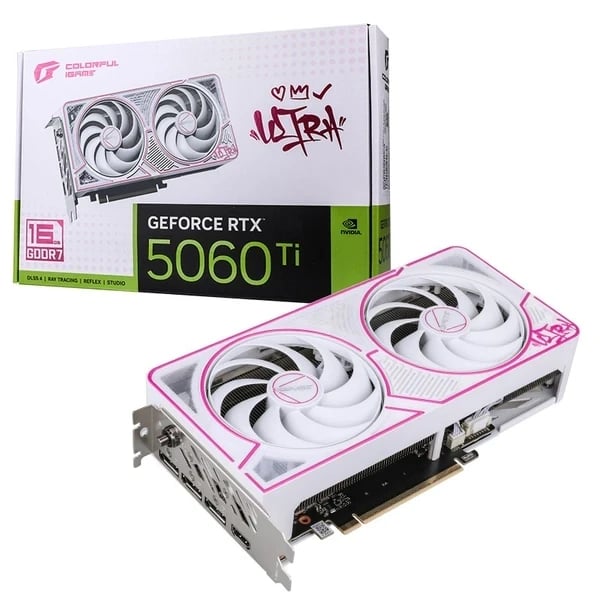 VGA Colorful IGAME GEFORCE RTX5060 TI ULTRA W DUO OC 16GB-V