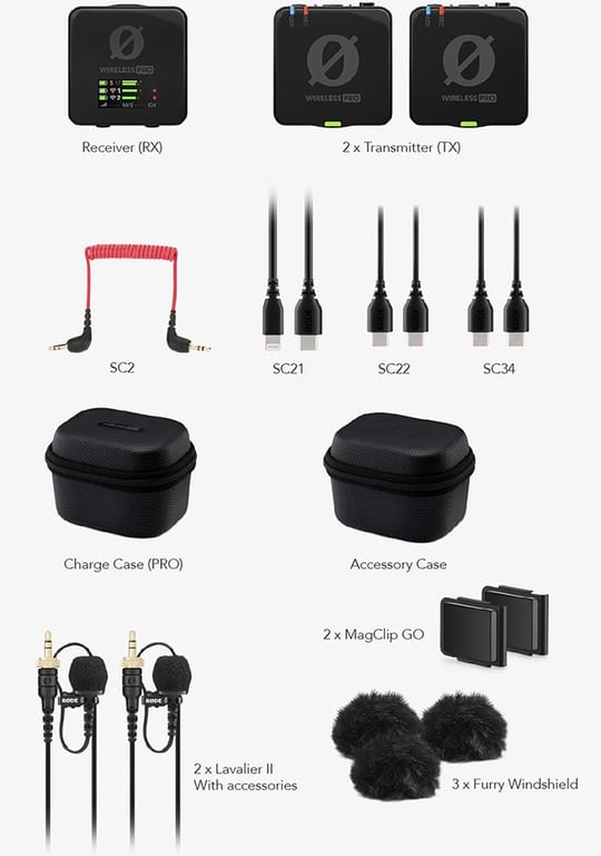 Micro không dây RODE Wireless Pro (Chính Hãng)