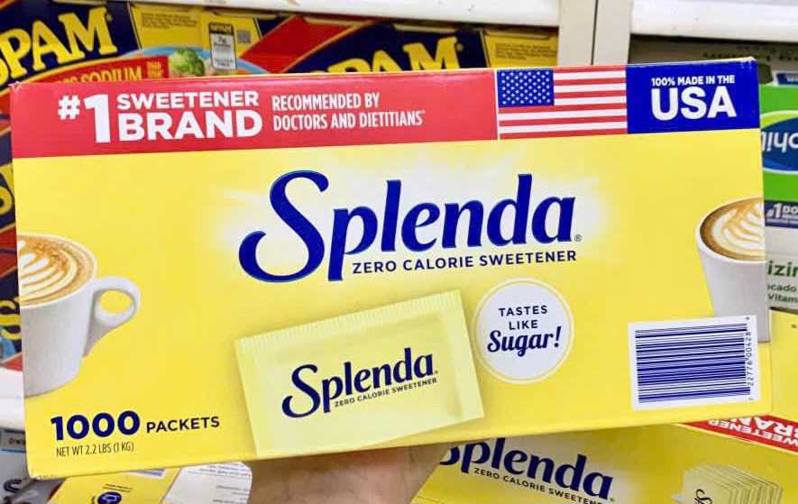 Đường ăn kiêng Splenda Mỹ gói 1g
