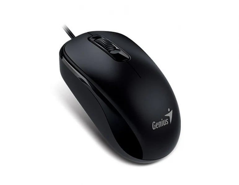 Chuột Máy Tính Có Dây Genius DX-110 (Màu Đen)