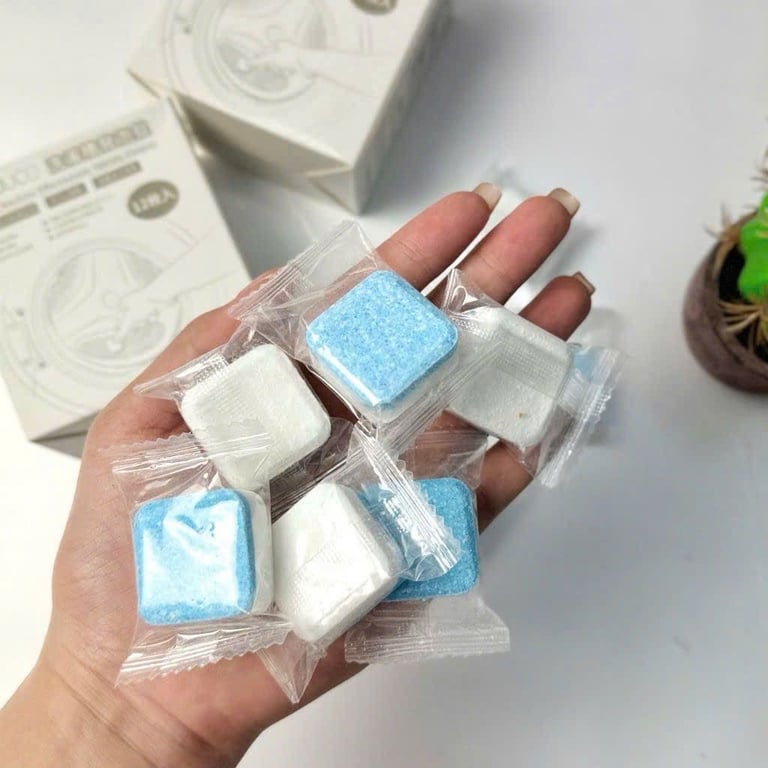 Dùng Viên tẩy lồng giặt SP Sauce