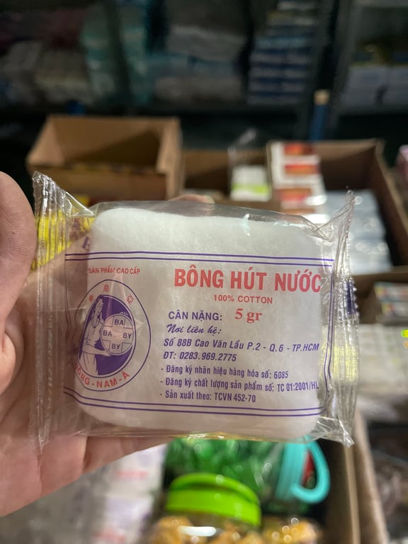 Gòn 5g lốc /40 gói việt tiến