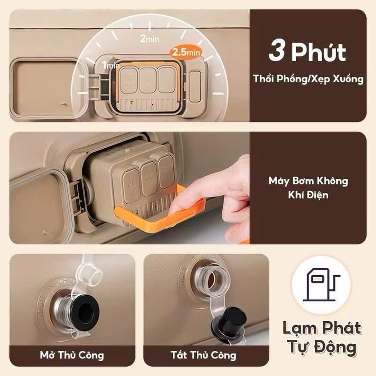 ĐỆM HƠI ĐÔI CAO CẤP