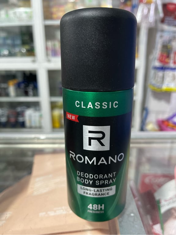 Xịt khử mùi Romano xanh