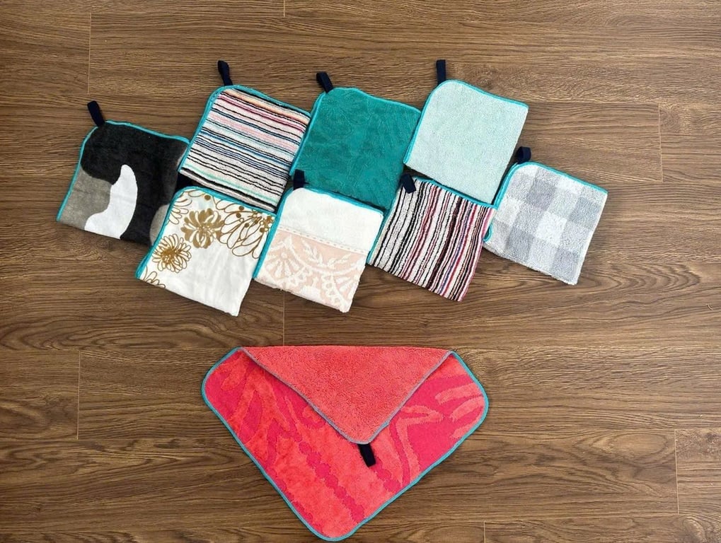 0.5kg KHĂN LAU MUJI SIÊU THẤM HÚT