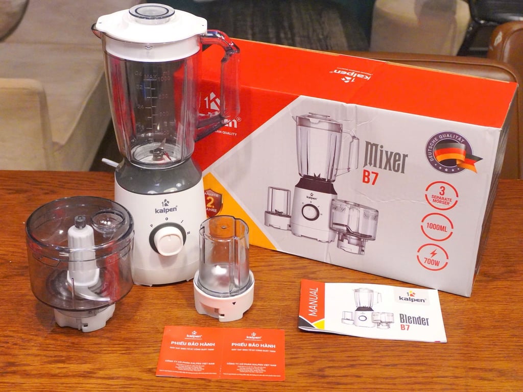 MÁY XAY SINH TỐ ĐA NĂNG KALPEN B7