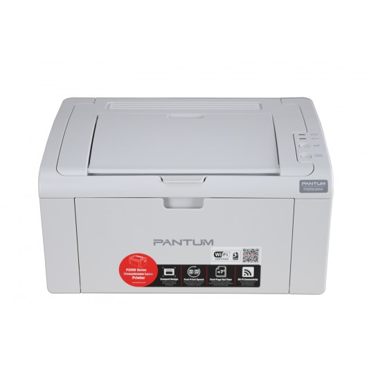 Máy In Laser Trắng Đen Đơn Năng Pantum P2200W (In đơn / A4/ A5/ USB/ Wifi)