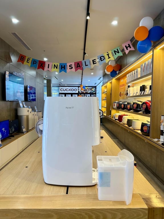 Máy hút ẩm 𝑵𝒆𝒘 𝑾𝒊𝒅𝒆𝒕𝒆𝒄𝒉  dung tích 12L-18L