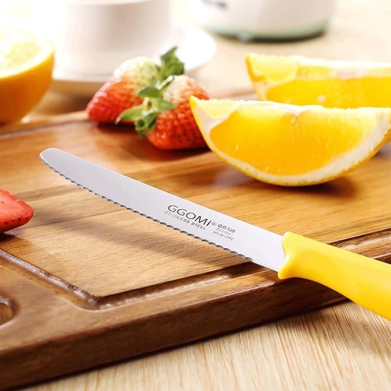 Dao gọt răng cưa GGOMI GG360 Hàn Quốc Dài 22cm