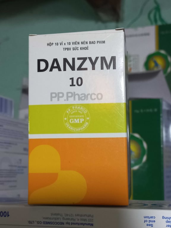 Danzym 10 phong phú hộp 10×10 viên
