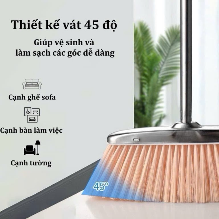 🅾️COMBO CHỔI + HÓT RÁC INOX