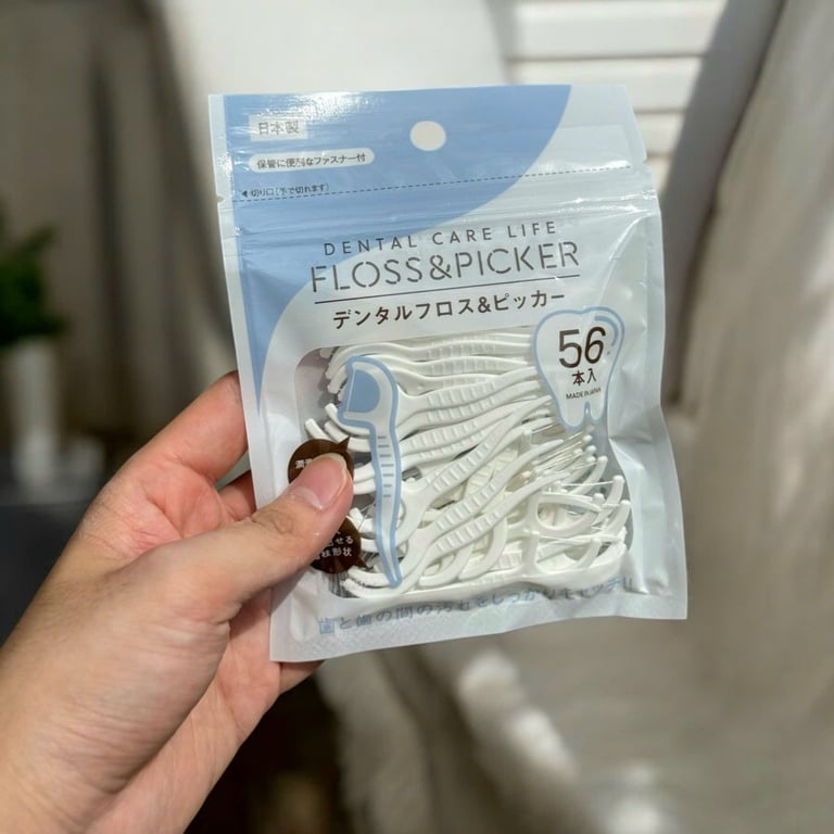 Gói 56 tăm chỉ nha khoa Tagami Nhật Bản