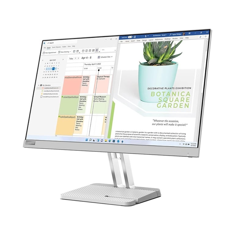 Màn Hình Máy Tính Lenovo L24E-40 67AAKAC3VN (23.8 inch/ FHD/ VA/ 100Hz/ 4ms)