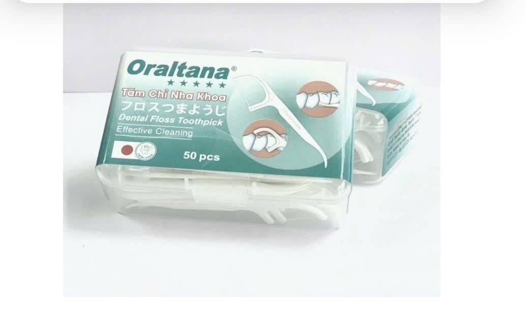 Chỉ nha khoa oratana hộp vuông h/50c lố /12 hộp