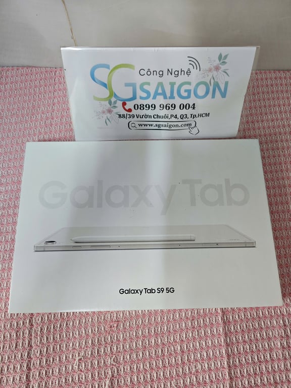 Máy Tính Bản Samsung Tab S9 5G (8GB/128GB)- Chính Hãng fullbox