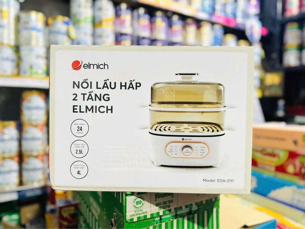 NỒI LẨU HẤP 2 TẦNG ELMICH EDA 2111