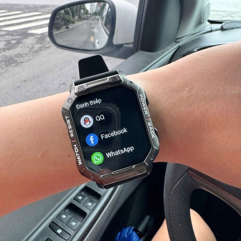 ĐỒNG HỒ THÔNG MINH KUMI U3 PRO – FULL TIẾNG VIỆT, NGHE GỌI, CHỐNG NƯỚC