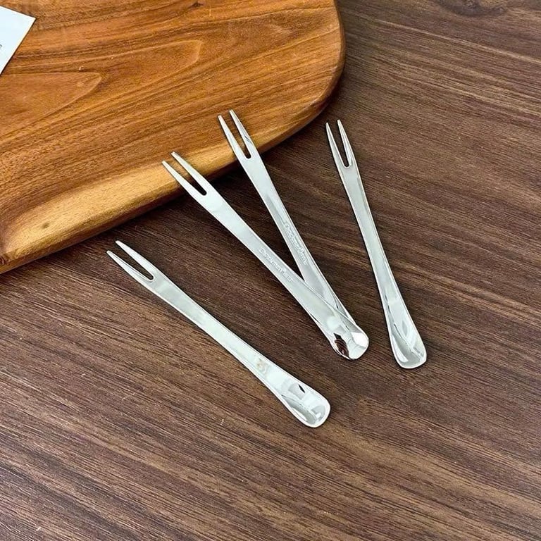 Set 6 Dĩa inox hoa quả 12cm CKM272