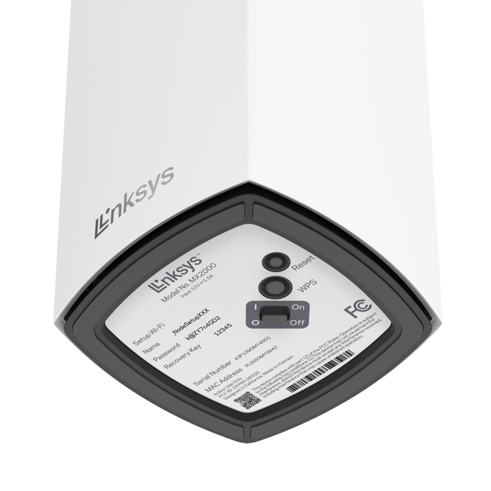 Bộ Định Tuyến Wifi 6 Linksys MX2003-AH Atlas 6: Dual-Band Mesh WiFi 6 System, 3-Pack