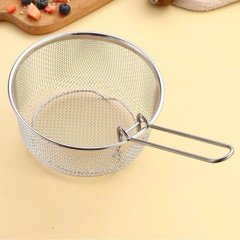 Rổ chiên inox 18/10 Chockmen 16cm - C440