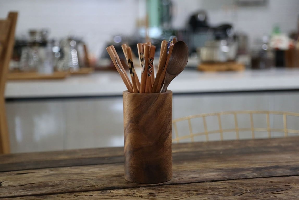 🥢🥢 Set 10 đôi đũa gỗ ÓC CHÓ Nhật Bản