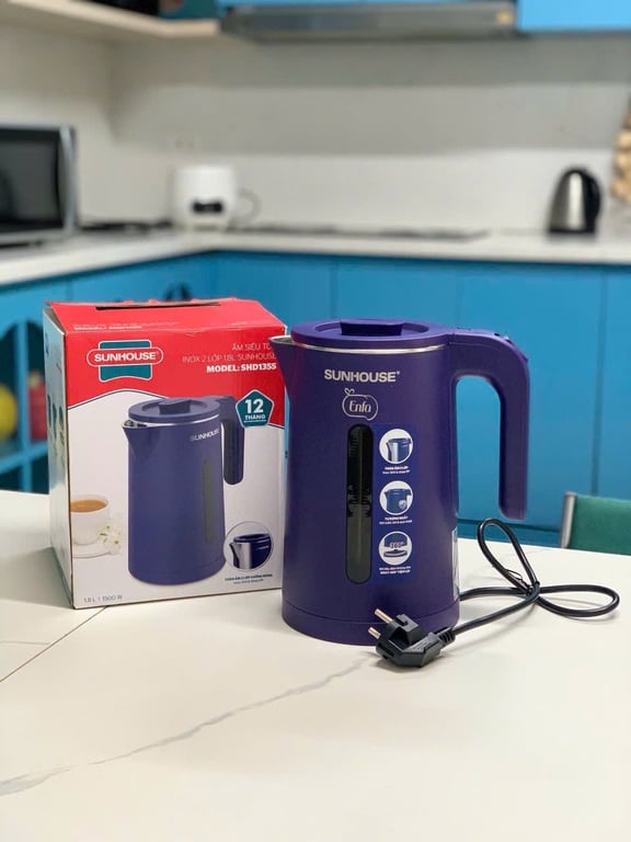 Ấm đun siêu tốc S.unhouse 1.8lit 2 Lớp SHD1351