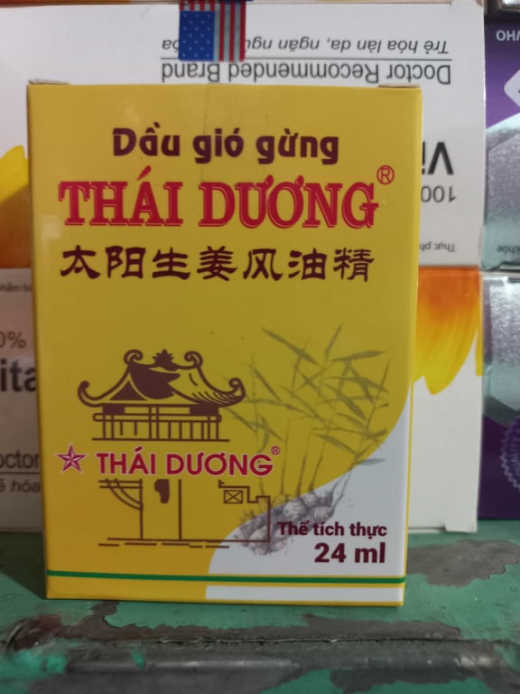 Dầu gừng thái dương c/24ml