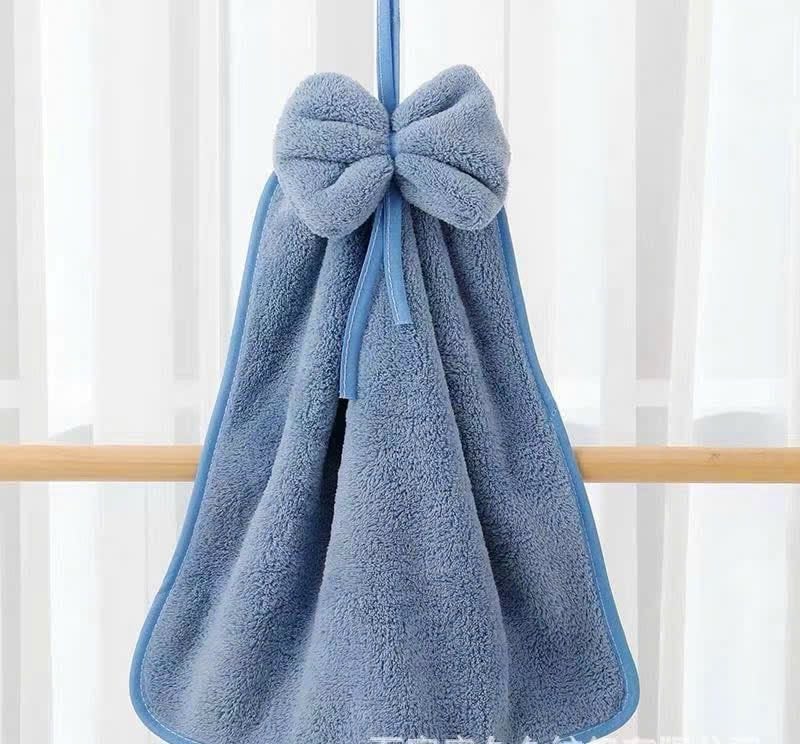 COMBO 4 KHĂN LAU TAY HÌNH NƠ DỄ THƯƠNG