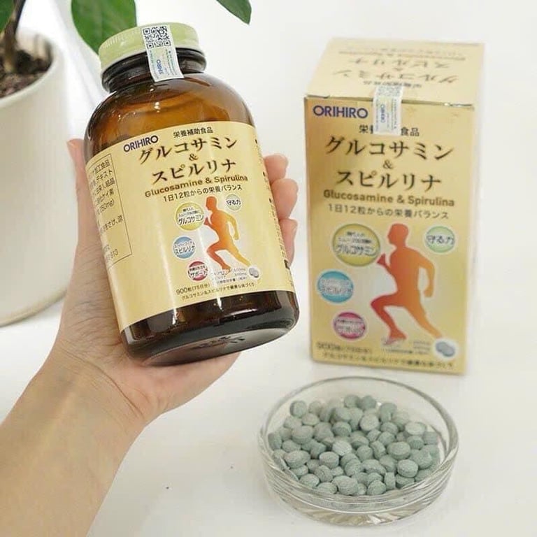 TẢO GLUCOSAMINE & SPIRULINA ORIHIRO