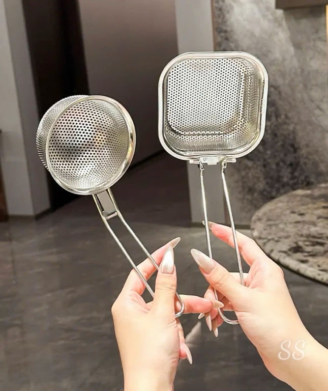 Muôi Thìa Thủng Nhúng Lẩu Inox 304 xịn đét