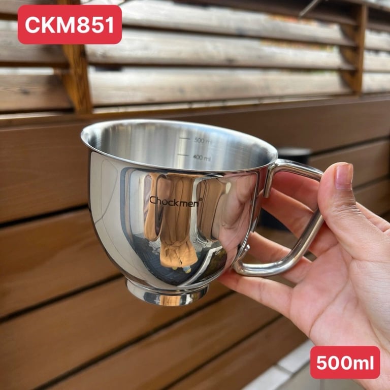 CỐC INOX UỐNG BEER CHOCKMEN 500ML - CKM851