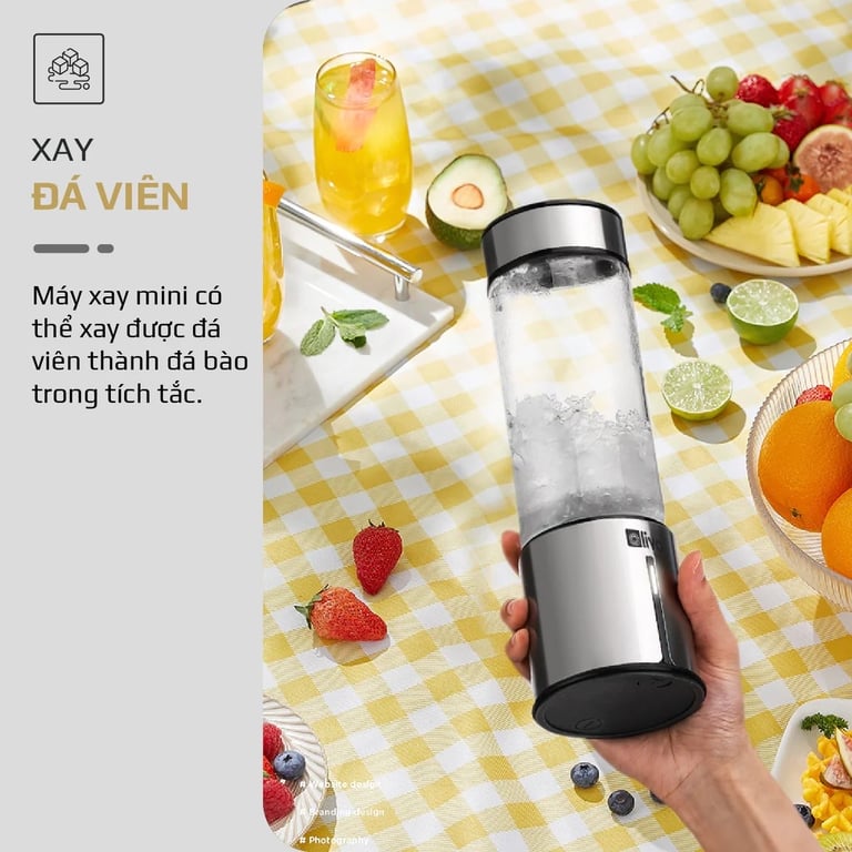 MÁY XAY SINH TỐ CẦM TAY OLIVO PB01