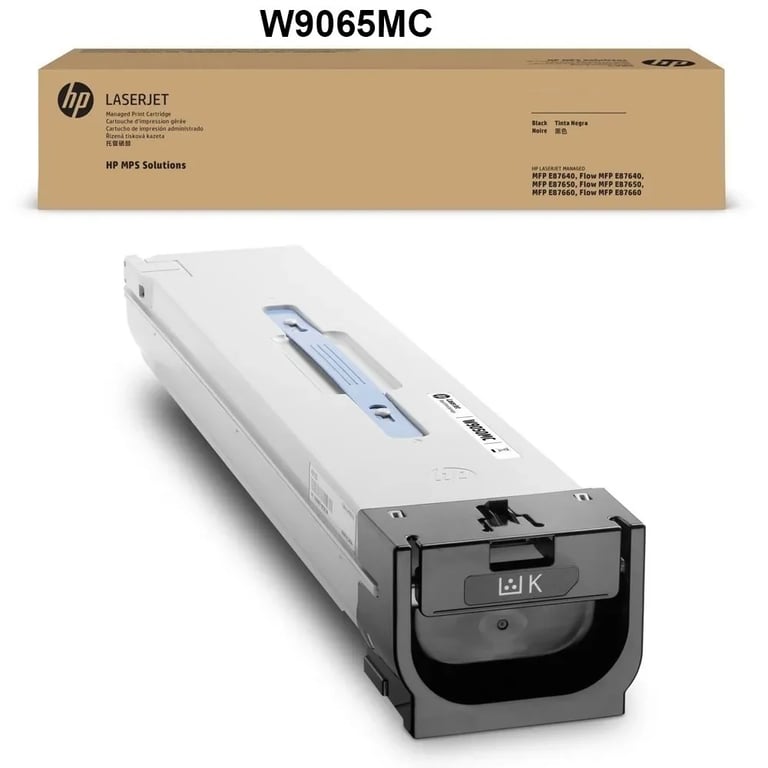 Hộp Mực Đã Có Mực In HP LaserJet BlackManaged Toner Cartrige_W9065MC