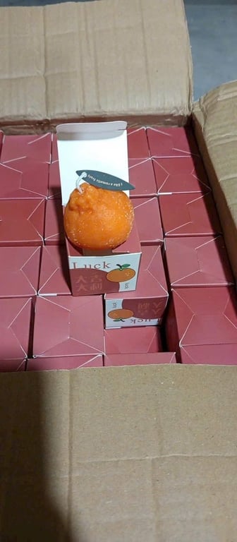 Set 3 Nến Thơm Hình Trái Cam