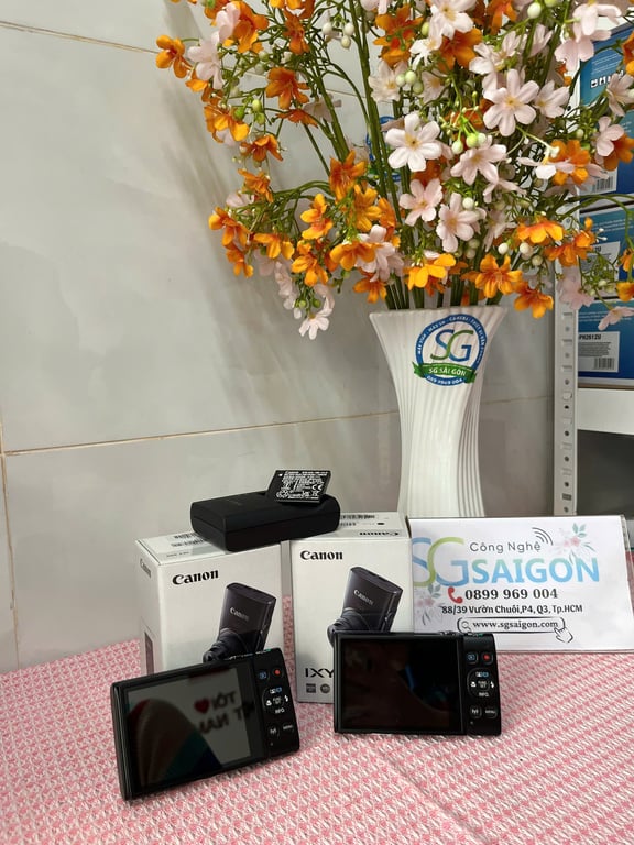 Máy Ảnh Canon IXY 650 Nhập Khẩu- Màu Đen
