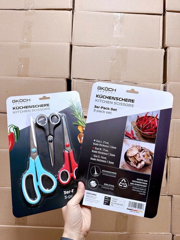 SET 3 KÉO GKÖCH GERMANY MADE IN GERMANY