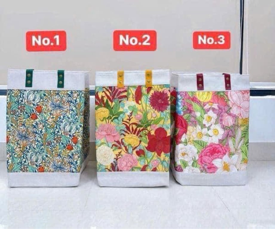 Giỏ đựng quần áo giặt là cao cấp.