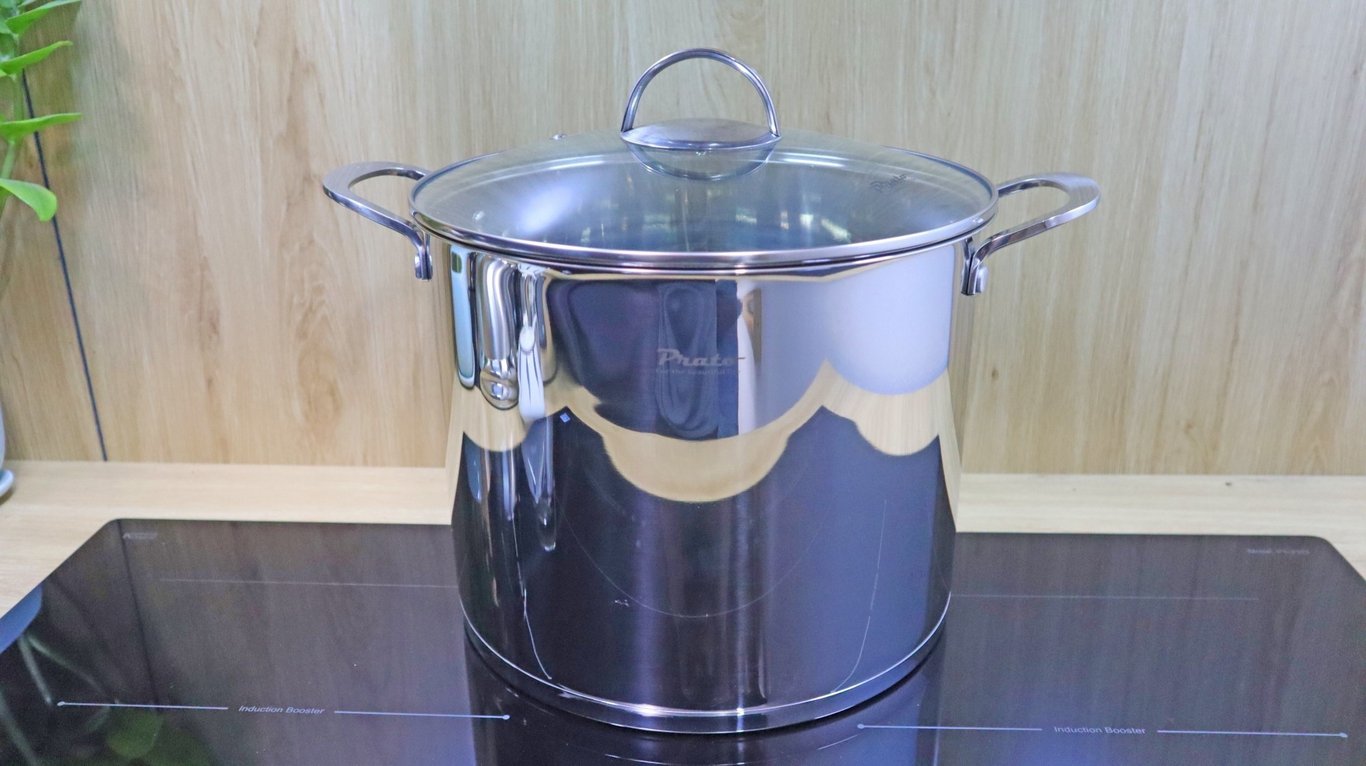 Bộ Nồi INOX 304 PRATO Luxury 1168 đáy từ 5 lớp