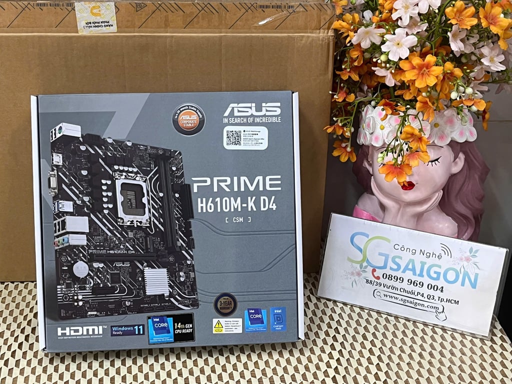 Mainboard Asus Prime H610M-K D4